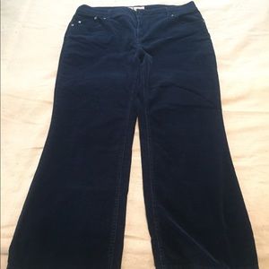Faded Glory Navy Corduroy Pants | Size 20W